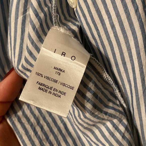 IRO Markina Shirt in Blue - Picture 6 of 11